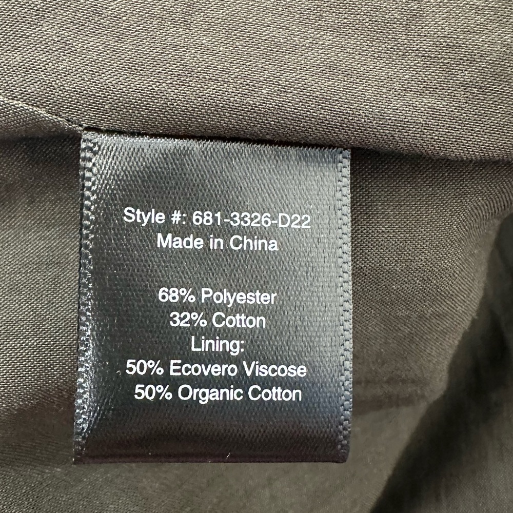 JENNI KAYNE Dark Loden Green Trench Coat XL Double Breasted Classic Fall capsule - Picture 9 of 12